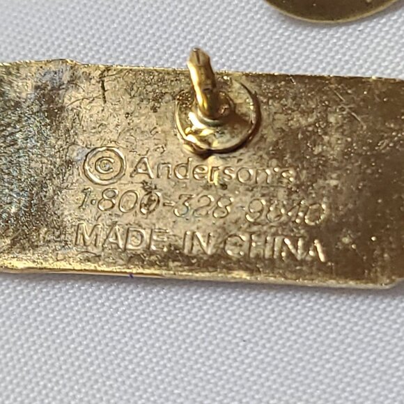 Vintage Anderson's It's Elementary Signed Student Council Pencil Lapel Pin - Picture 5 of 6